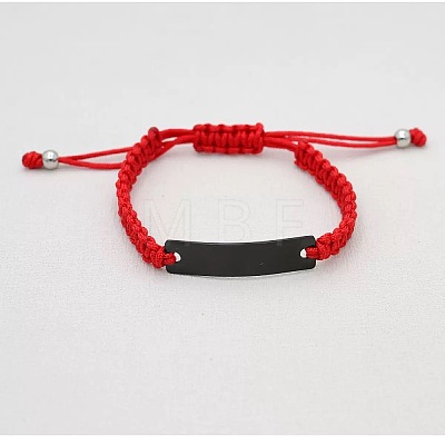 Polyester Braided Bracelets OO9218-6-1
