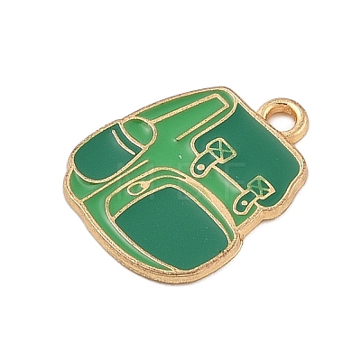 Camping Equipment Series Alloy Enamel Pendants FIND-Z064-04J-1