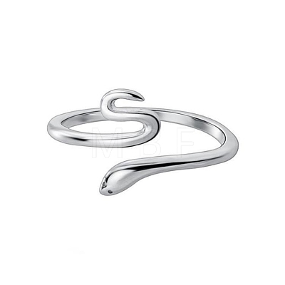 Snake Alloy Cuff Rings PW-WG14EF6-02-1