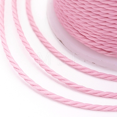 Round Waxed Polyester Cord X-YC-G006-01-1.0mm-05-1