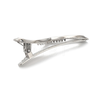 Alloy Alligator Hair Clips AJEW-A061-01A-P-1