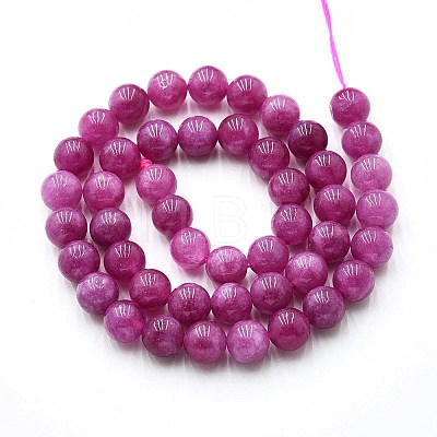 Natural Quartz Beads Strands G-N355-8mm-43-1