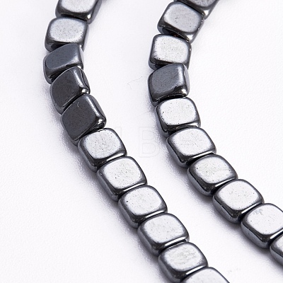 Non-magnetic Synthetic Hematite Beads Strands G-P363-10-1