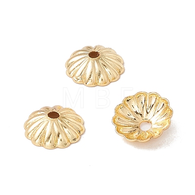 Multi-Petal Brass Bead Caps KK-A162-04G-1