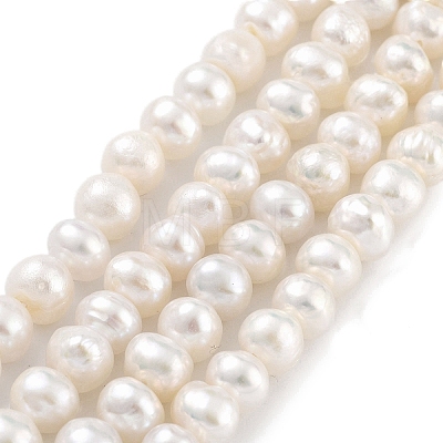 Natural Cultured Freshwater Pearl Beads Strands PEAR-C003-13D-1