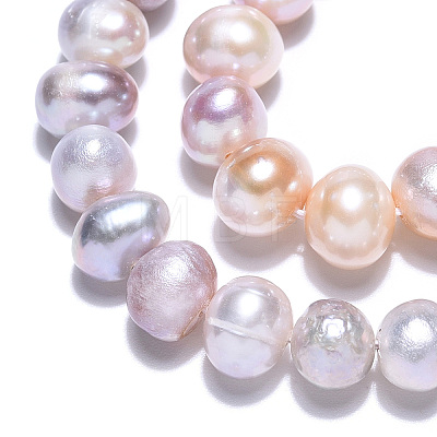 Natural Cultured Freshwater Pearl Beads Strands PEAR-N013-05I-1