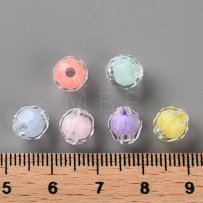 Transparent Acrylic Beads TACR-S152-17A-1