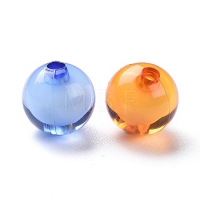 Transparent Acrylic Beads X-TACR-S092-10mm-M-1