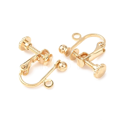 316 Surgical Stainless Steel Clip-on Earring Findings X-STAS-H240-45G-1