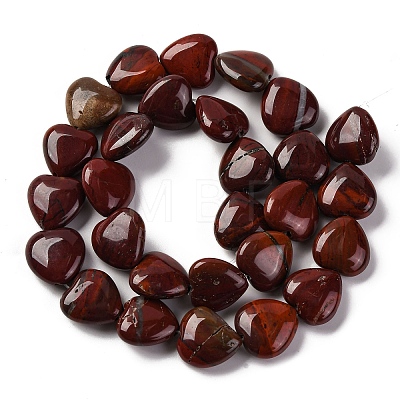 Natural Red Rainbow Jasper Beads Strands G-I372-A06-02-1