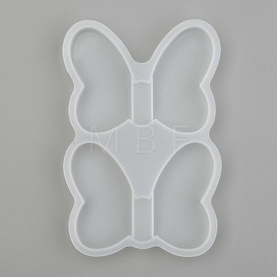 Butterfly Straw Topper Silicone Molds Decoration X-DIY-J003-09-1