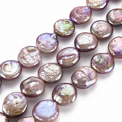 Natural Keshi Pearl Beads Strands PEAR-S018-03F-1