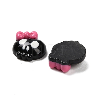 Halloween Opaque Resin Cabochons CRES-I045-01F-01-1