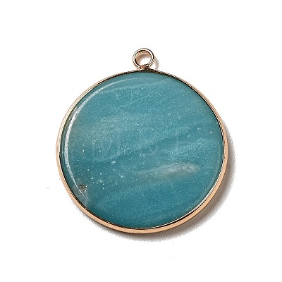 Natural Amazonite Pendants G-A213-01G-02-1