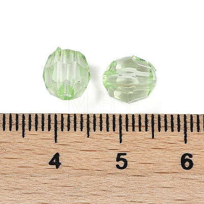 Transparent Acrylic Beads OACR-Q015-01G-1