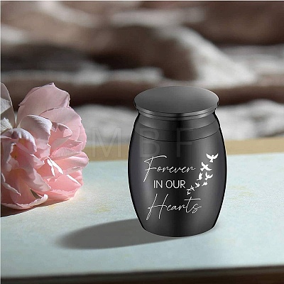 Stainless Steel Cremation Urn AJEW-CN0001-89A-1