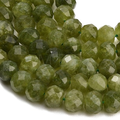 Faceted Dyed Natural White Jade Beads Strands GG-CBAE966-01B-I-1