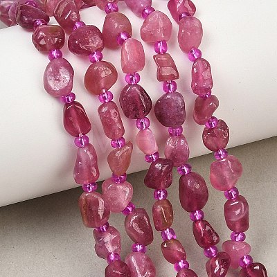 Natural Tourmaline Beads Strands GG-CBA3A44-C02-01-1