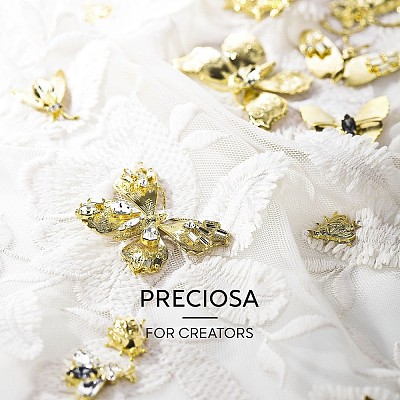 Preciosa® MAXIMA Crystal Fancy Stones Y-PRC-FB4-20050-1