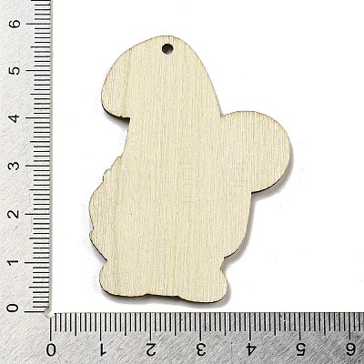 Wood Pendants WOOD-M012-01O-1