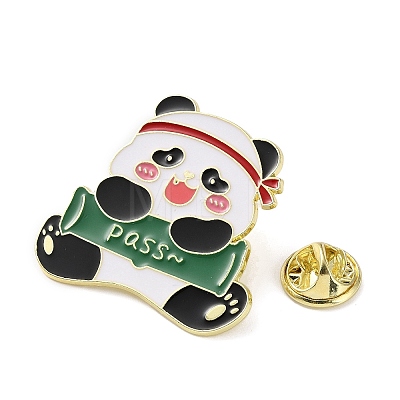 Panda Theme Enamel Pins JEWB-B030-03C-G-1