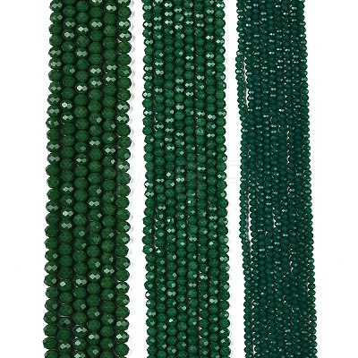 Opaque Solid Color Imitation Jade Glass Beads Strands EGLA-A044-P6mm-D09-1