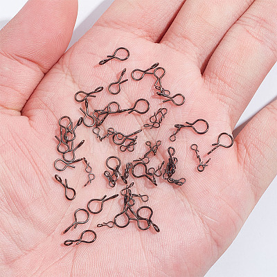 GOMAKERER 150Pcs 3 Styles 304 Stainless Steel Quick Change Hook Line Connector FIND-GO0001-15-1