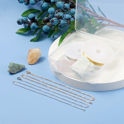 DIY Pendant Necklace Making Kits DIY-FS0001-04-1