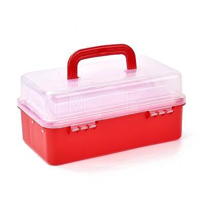 Rectangle Portable PP Plastic Storage Box CON-D007-01D-1