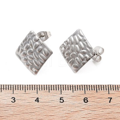 304 Stainless Steel Stud Earring Finding STAS-Z091-02P-01-1