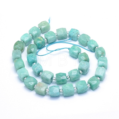Natural Amazonite Beads Strands G-L552D-11B-1