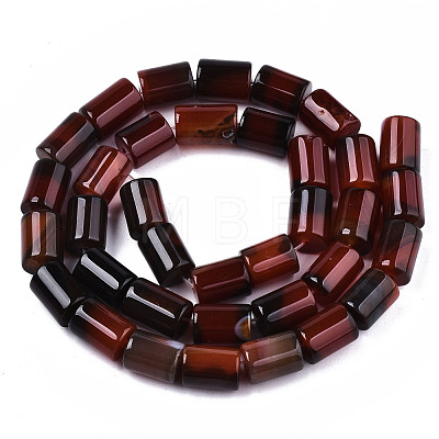 Natural Agate Beads G-T131-71-1