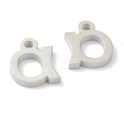 304 Stainless Steel Charms STAS-G244-01A-1