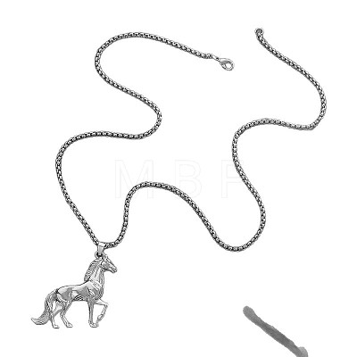 Alloy Pendant Necklaces for Men WG2F8A3-01-1