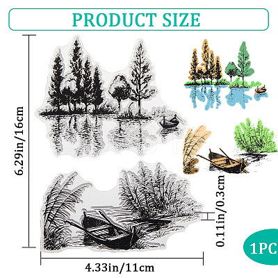 Clear Silicone Stamps DIY-WH0504-69-1
