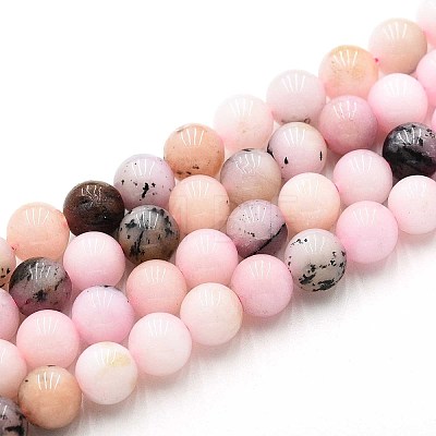 Natural Quartz Beads Strands G-N355-8mm-52-1