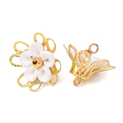 Handmade Polymer Clay Connector Charms CLAY-C008-06-1