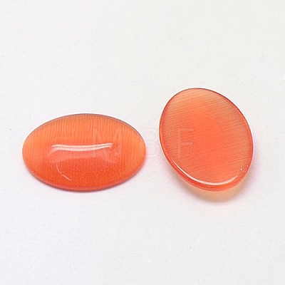 Cat Eye Cabochons CE-J005-10x12mm-01-1