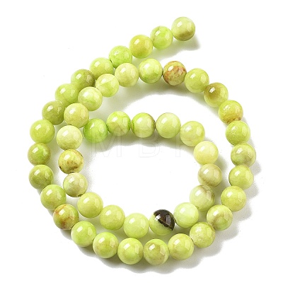 Natural Persian Jade Beads Strands G-A255-A02-02B-1