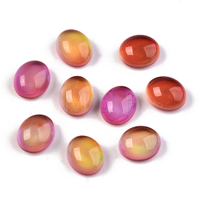 Glass Cabochons X-GLAA-R218-05-1