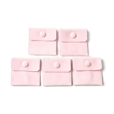 (Defective Closeout Sale: Colour Fading) Square Velvet Jewelry Bags TP-XCP0001-05-1