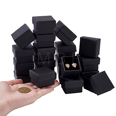 Kraft Cotton Filled Cardboard Paper Jewelry Gift Boxes LS-CBOX-WH0003-01A-1