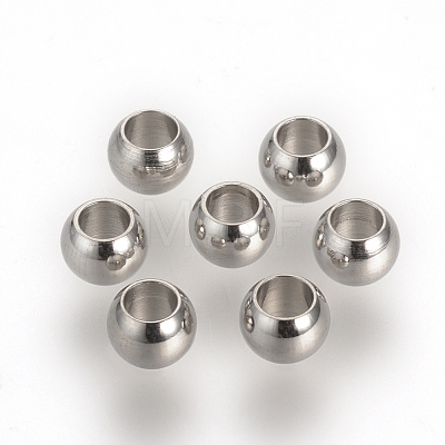 201 Stainless Steel Spacer Beads X-STAS-R071-35-1