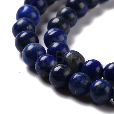 Natural Lapis Lazuli Beads Strands G-F561-5mm-G-1