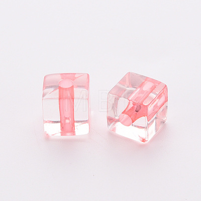 Transparent Acrylic Beads TACR-S154-12A-52-1