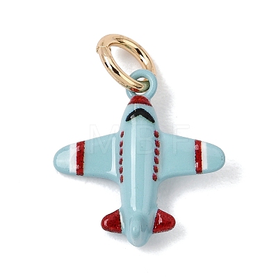 Printed Brass Pendants KK-CBAB1CA-14G-1