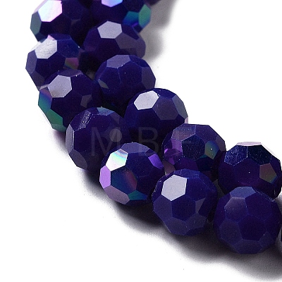 Opaque Glass Beads Strands EGLA-A035-P8mm-L09-1