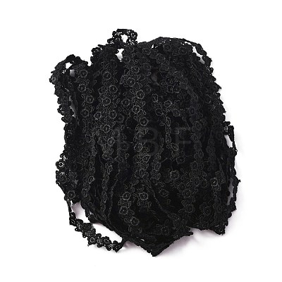 Polyester Lace Trim OCOR-WH0067-32-1