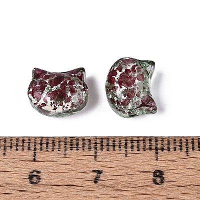 Picasso Transparent Glass Beads SEED-N012-07G-1