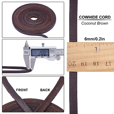 Cowhide Cord NCOR-WH0001-01A-01-1